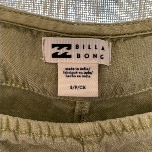 Billabong Olive Green Romper - Picture 2 of 3